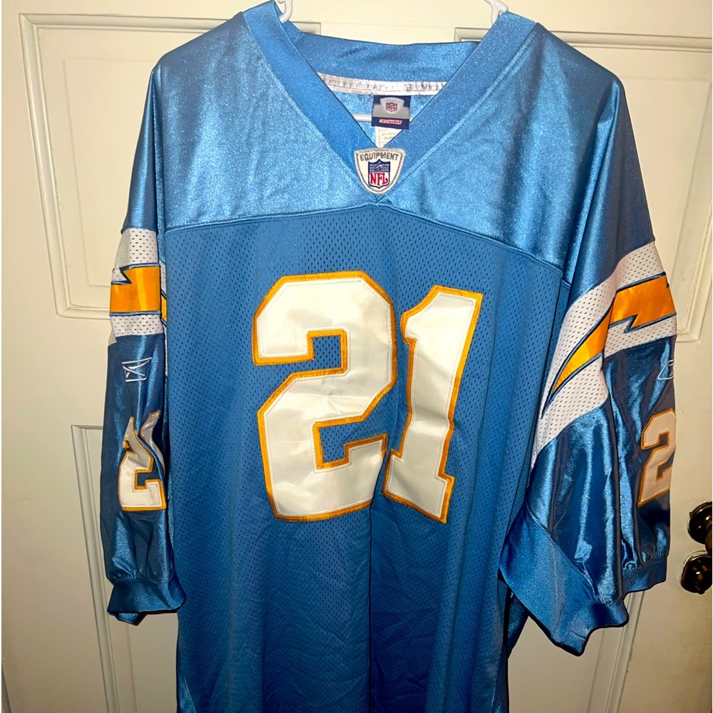 Chargers LaDainain Tomlinson Size 58 Jersey NFL Retro Throwback Powder Blue